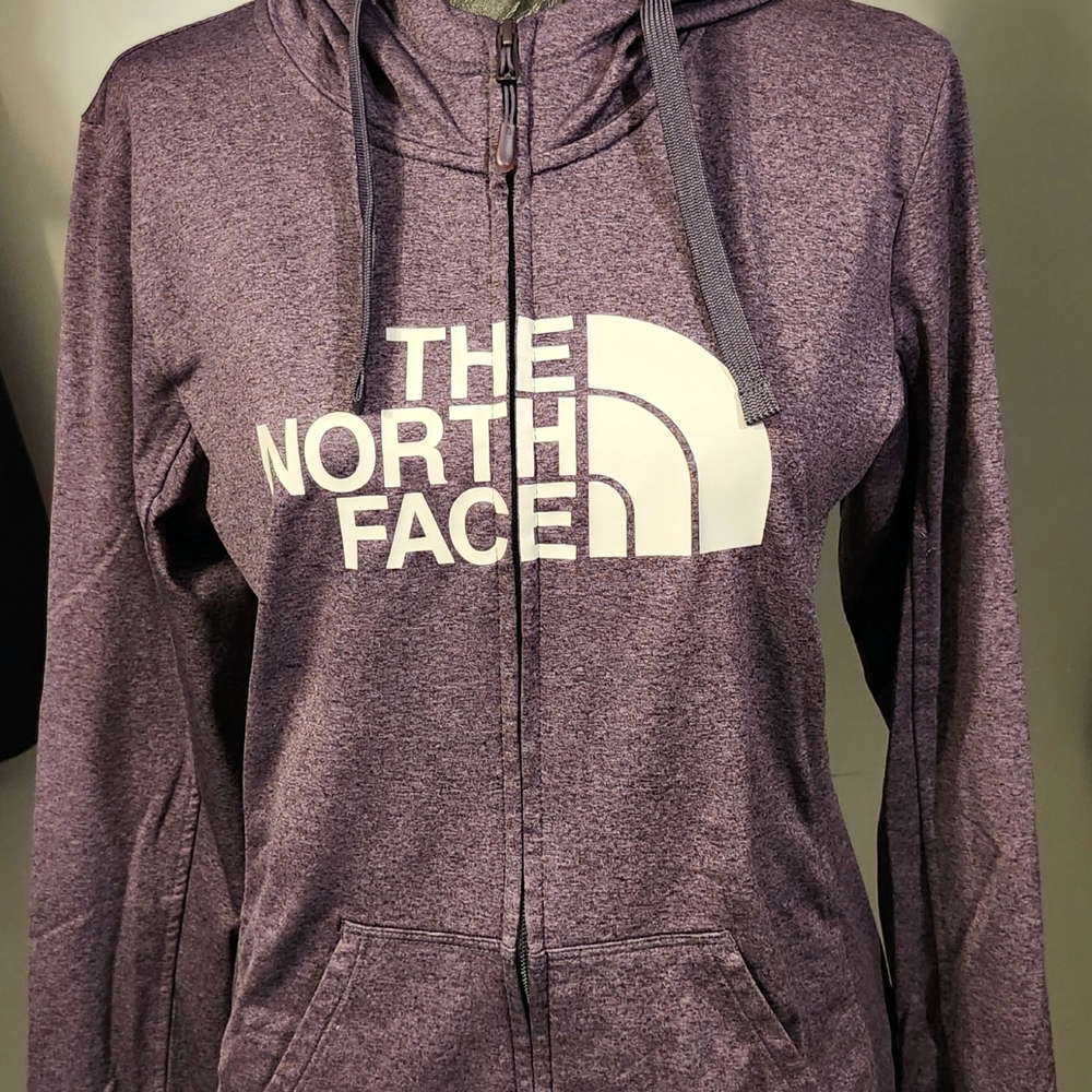 The North Face Women's Heathered Purple Hoodie